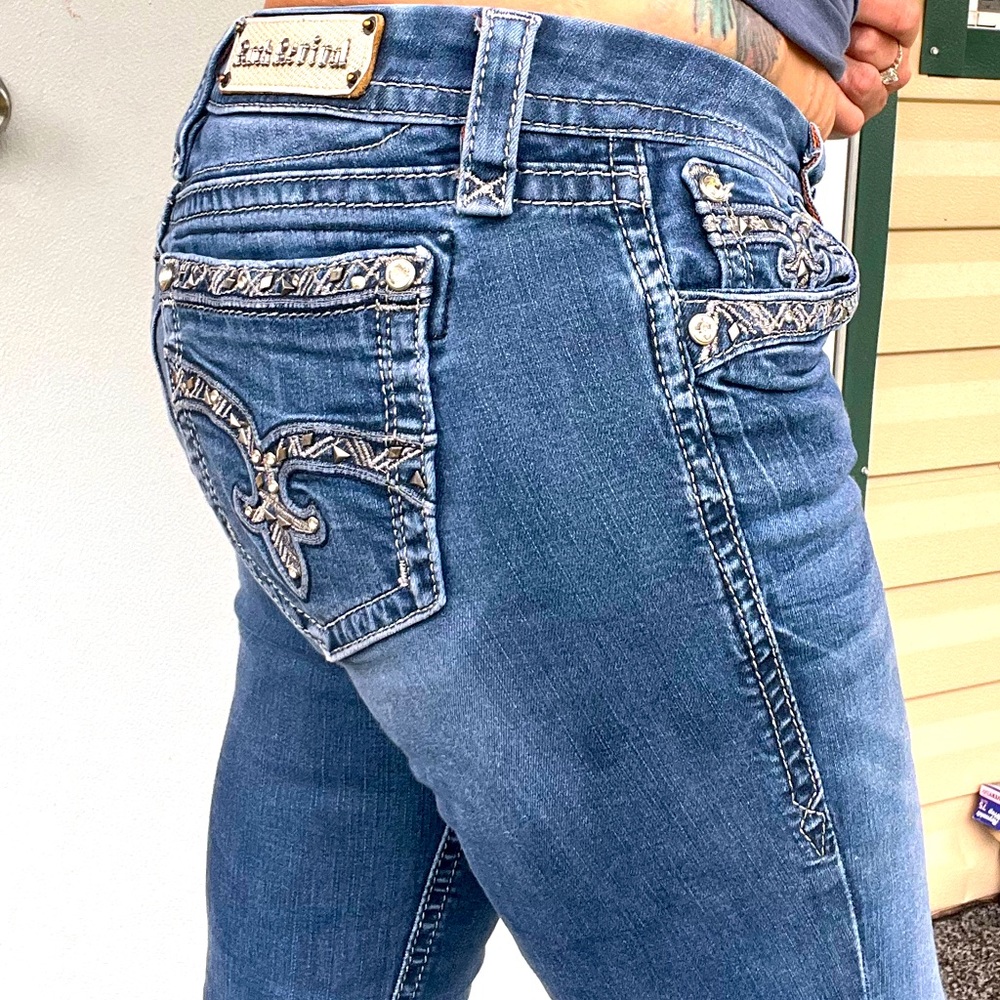Rock revival jazlyn boot cut 31/33 jeans